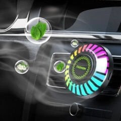 Araç İçi Koku Hazneli RGB Sese Duyarlı LED Işık