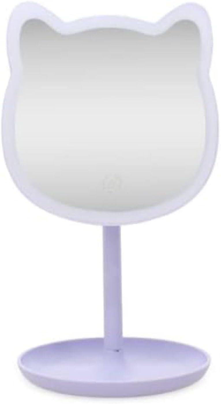 Kedi Şeklinde Ayaklı Makyaj Aynası