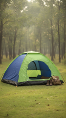 Kolay Kurulumlu Pratik Kamp Çadırı 6 Kişilik  (220x250x150)