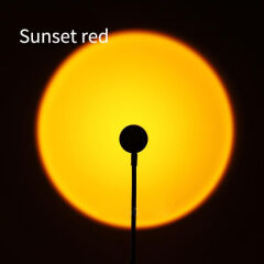Taşınabilir USB Sunset Gün Batımı Ambiyans Işığı Lamba