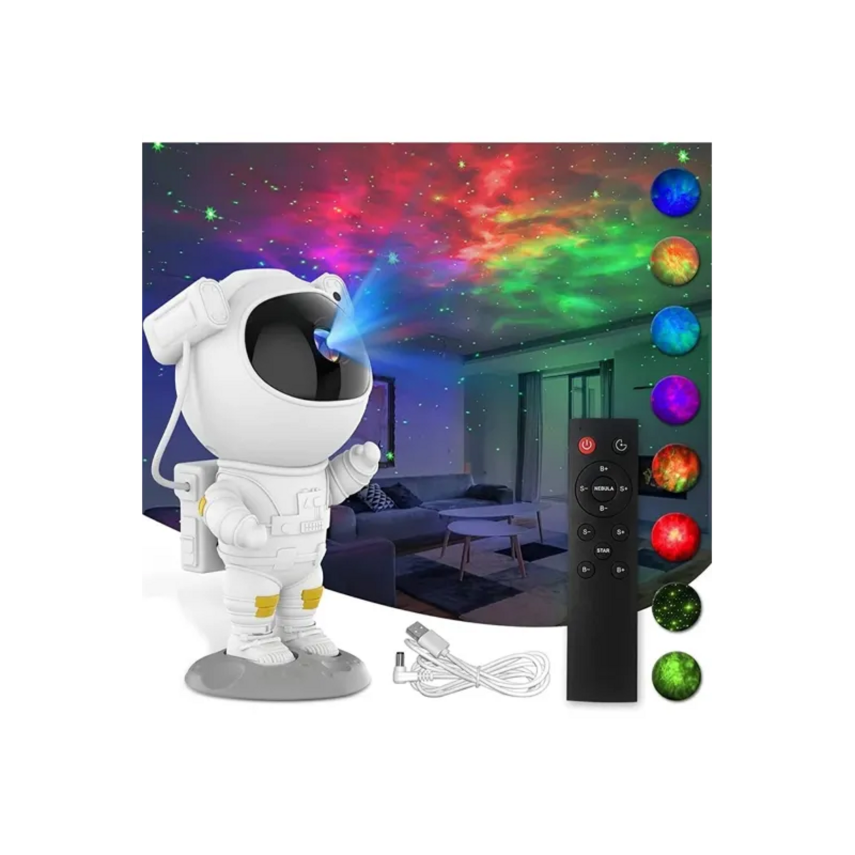 Astronot Galaksi Projeksiyon Lamba