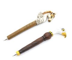 Kartal Ve Unicorn Polyester Tükenmez Kalem